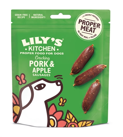 Lilys Küche knackende Schweinefleisch Würste