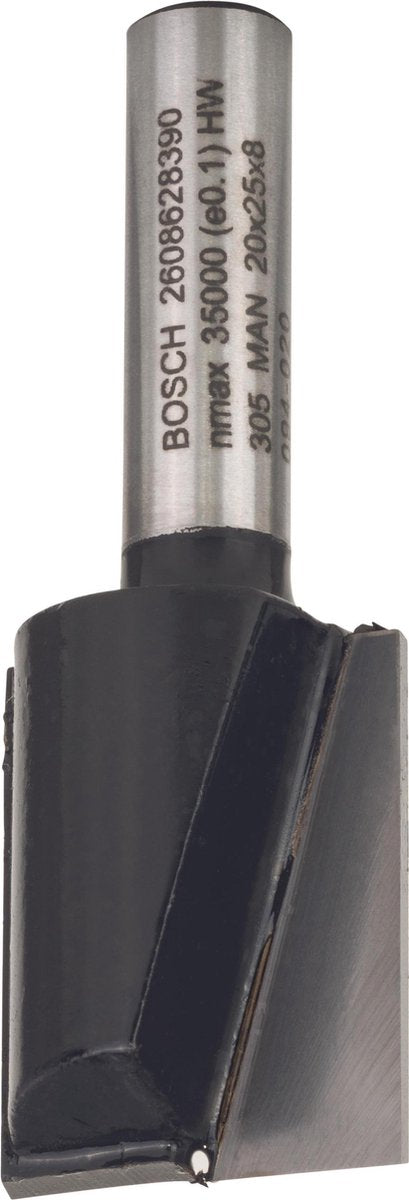 Bosch - fraises en bout 8 mm, d1 20 mm, l 25 mm, g 56 mm