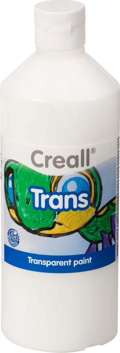 Creall Transparent Paint blanc, 500 ml