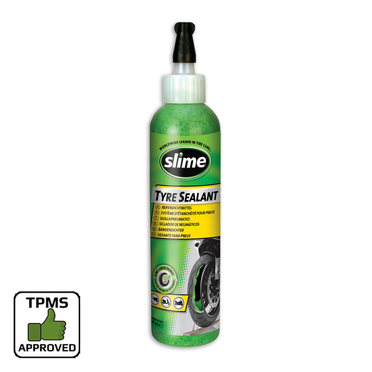 Smart Pneu Reparatur Flëssegkeet 237 ml gréng