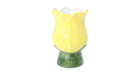 Vase zona sur d11 h17cm green yellow