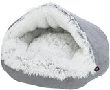 Trixie Hundkorb Donut Harvey Grey White-Black