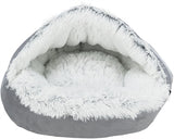 Trixie Hundkorb Donut Harvey Grey White-Black