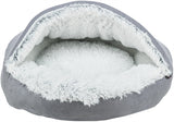 Trixie Dog Basket Donut Harvey Grey White-Black