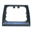 Cadre de recouvrement opale simple anthracite - emballé