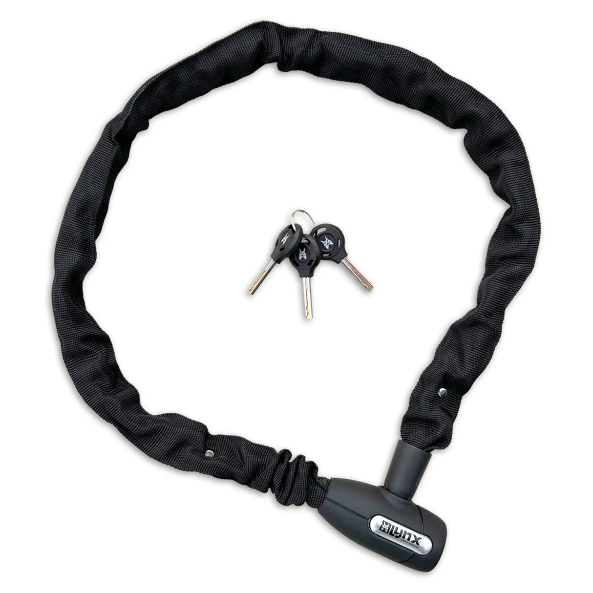 Lynx Lock de chaîne 5,5 x 110 cm Black Cityline M