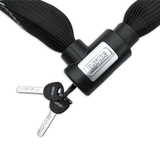 Lynx Chain Lock Art-2 110 cm x 8,3 mm Copertina di nylon Black su carta