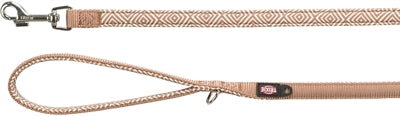 Trixie Dog Leash Boho Windows Premium med Neoprene Caramel