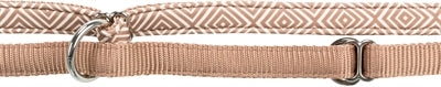 Trixie Dog Leash Boho Windows Justerbar præmie med neopren karamel