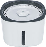 Trixie fontaine à boire fleur plastique blanc gris