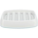 Trixie food bowl Slowfeeding Plastic TPR Gray