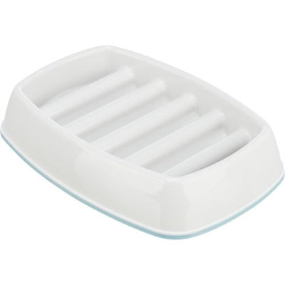 Trixie gamelle alimentation lente plastique TPR gris