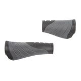 Poignées Velo Ergogel D3 - poignée à vis GEL 3 composants - 135mm 92mm - accessoire vélo - noir