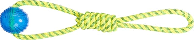 Trixie aquatoy corde jouet à tirer flottant polyester jaune vert