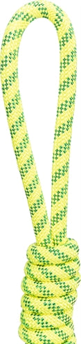 Trixie Aquatoy Rope Pull Tile Floating Polyester Yellow Green