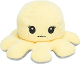 Trixie peluche réversible pieuvre gris jaune