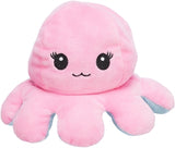 Trixie peluche réversible pieuvre gris jaune