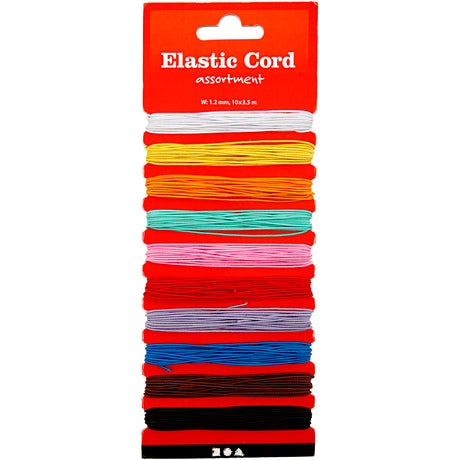 Épaisseur de couleur élastique 1 mm, 10x3,5 m