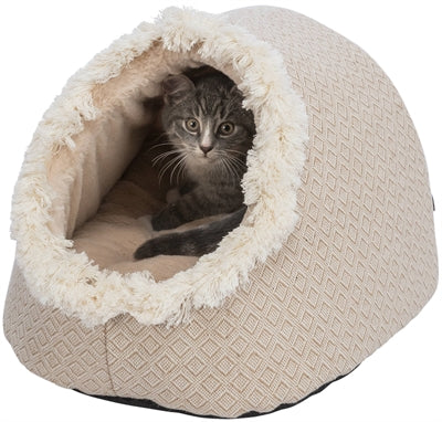 Trixie panier pour chat igloo boho beige