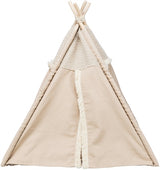 Trixie panier pour chat tipi boho beige