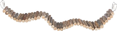 Pont suspendu Trixie saule naturel