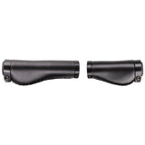 Poignées de vélo noires M-wave cloud buff fix
