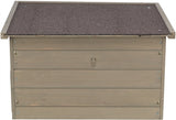 Trixie natura maison pour rongeurs toit asphalte gris vert
