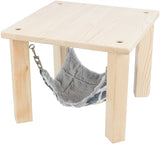 Trixie cachette avec du hamac Sunny Assorti Gray