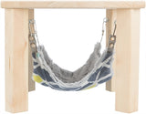 Trixie abri avec hamac sunny gris assorti