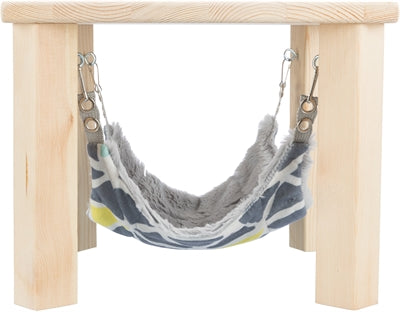 Trixie cachette avec du hamac Sunny Assorti Gray