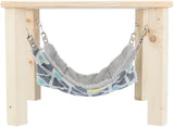 Trixie abri avec hamac sunny gris assorti