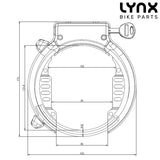 Serrure de cadre Lynx xl art 2 oem