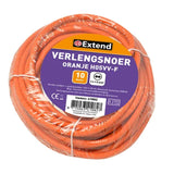 Rallonge 10m orange non mise à la terre max 3500w 2x1,5mm