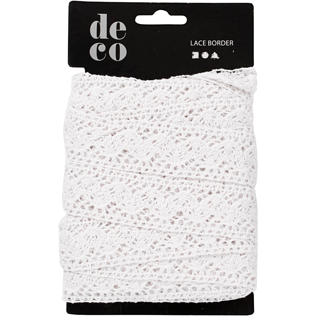 Ruban de dentelle au crochet Creativ Company