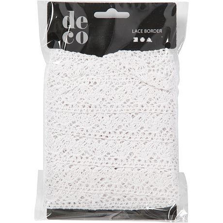 Ruban de dentelle au crochet Creativ Company