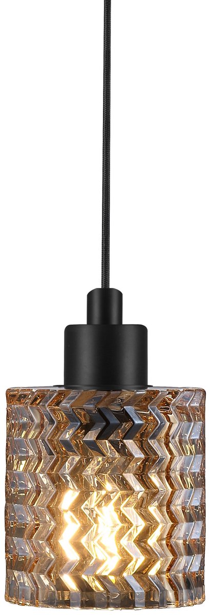 Lampe suspendue Nordlux hollywood-e27-verre ambré