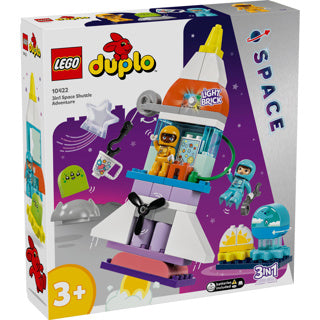 Lego Duplo - Jouet de construction 3 en 1 Aventure spatiale (10422)