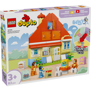 Lego Duplo 10459 maison de Bluey et sa famille avec jeu de mémoire
