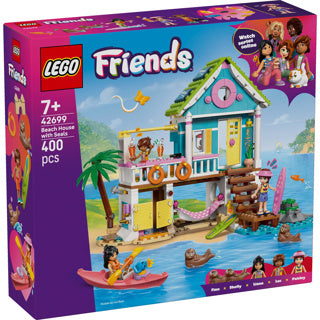 Lego Friends 42699 maison de plage avec des phoques