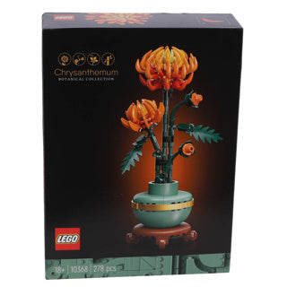 Lego icônes chrysanthème - collection botanique - 10368