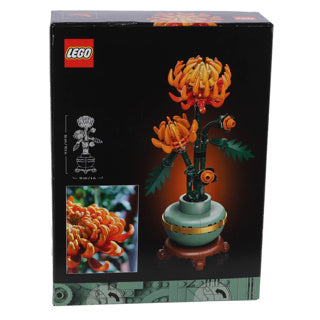 Lego icônes chrysanthème - collection botanique - 10368