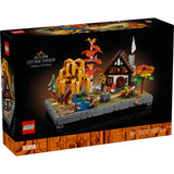 Lego icônes 11372 jardin d'automne avec chalet