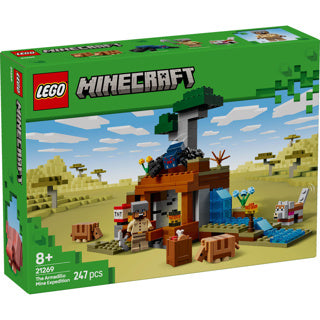 Lego minecraft les tatous à la mine - 21269