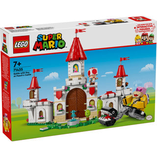 Lego super mario 71435 combat avec Roy au château de Peach