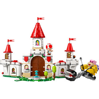 Lego super mario 71435 combat avec Roy au château de Peach