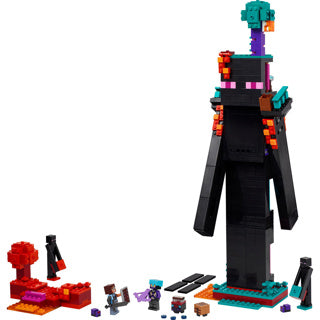 Lego minecraft 2in1 la tour Enderman jouets pour enfants - 21279