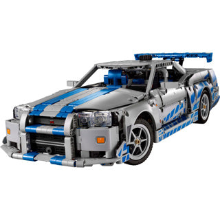 Lego Technic 42210 2 La voiture Fast 2 Furious Nissan Skyline GT-R (R34)