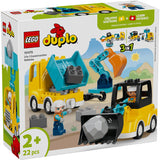 Lego duplo town 10475 véhicules de construction 3en1