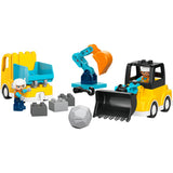 Lego duplo town 10475 véhicules de construction 3en1
