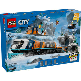 Lego City train de recherche au pôle nord véhicule jouet - 60470